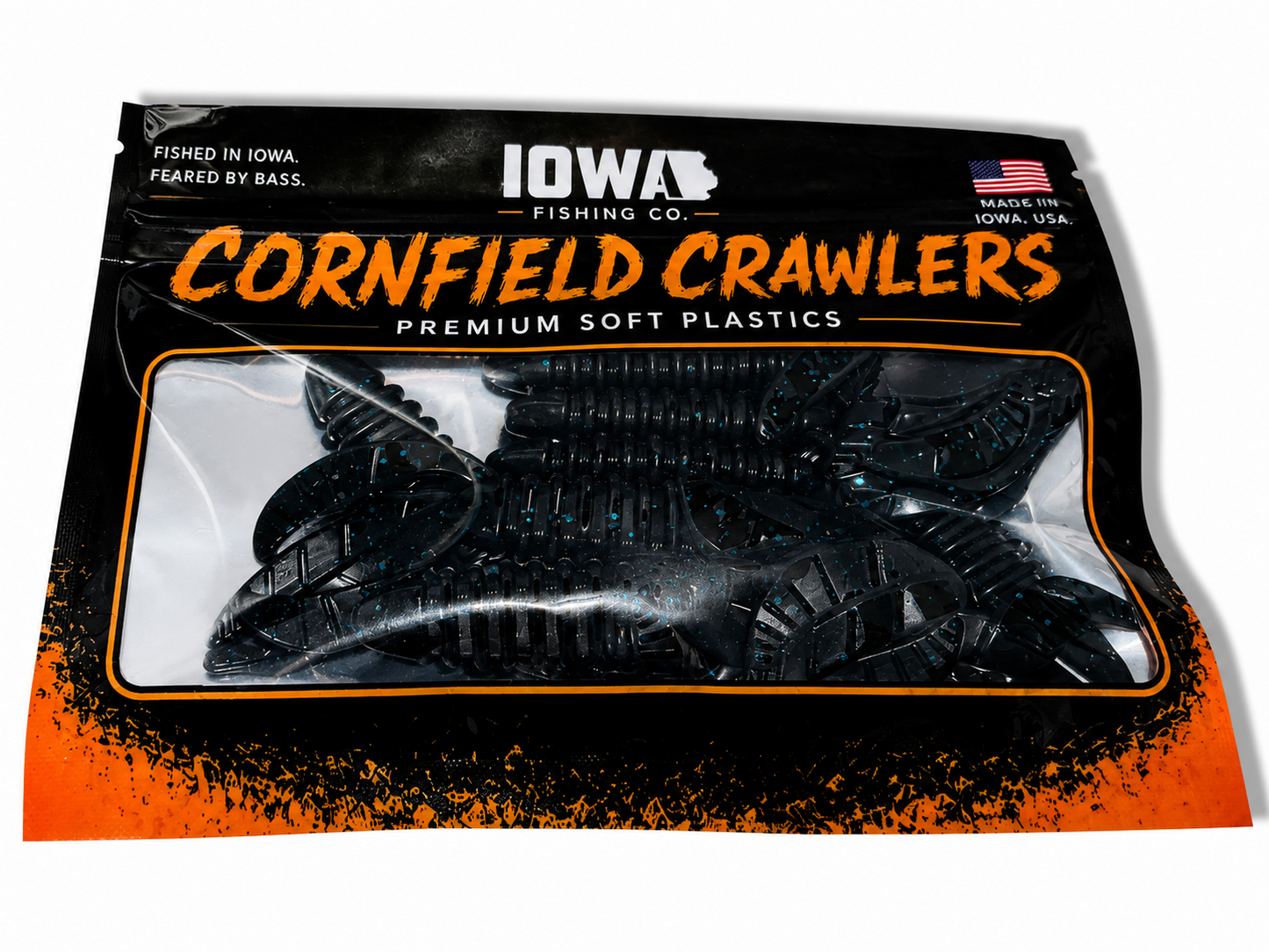 Crawler 4” Black & Blue