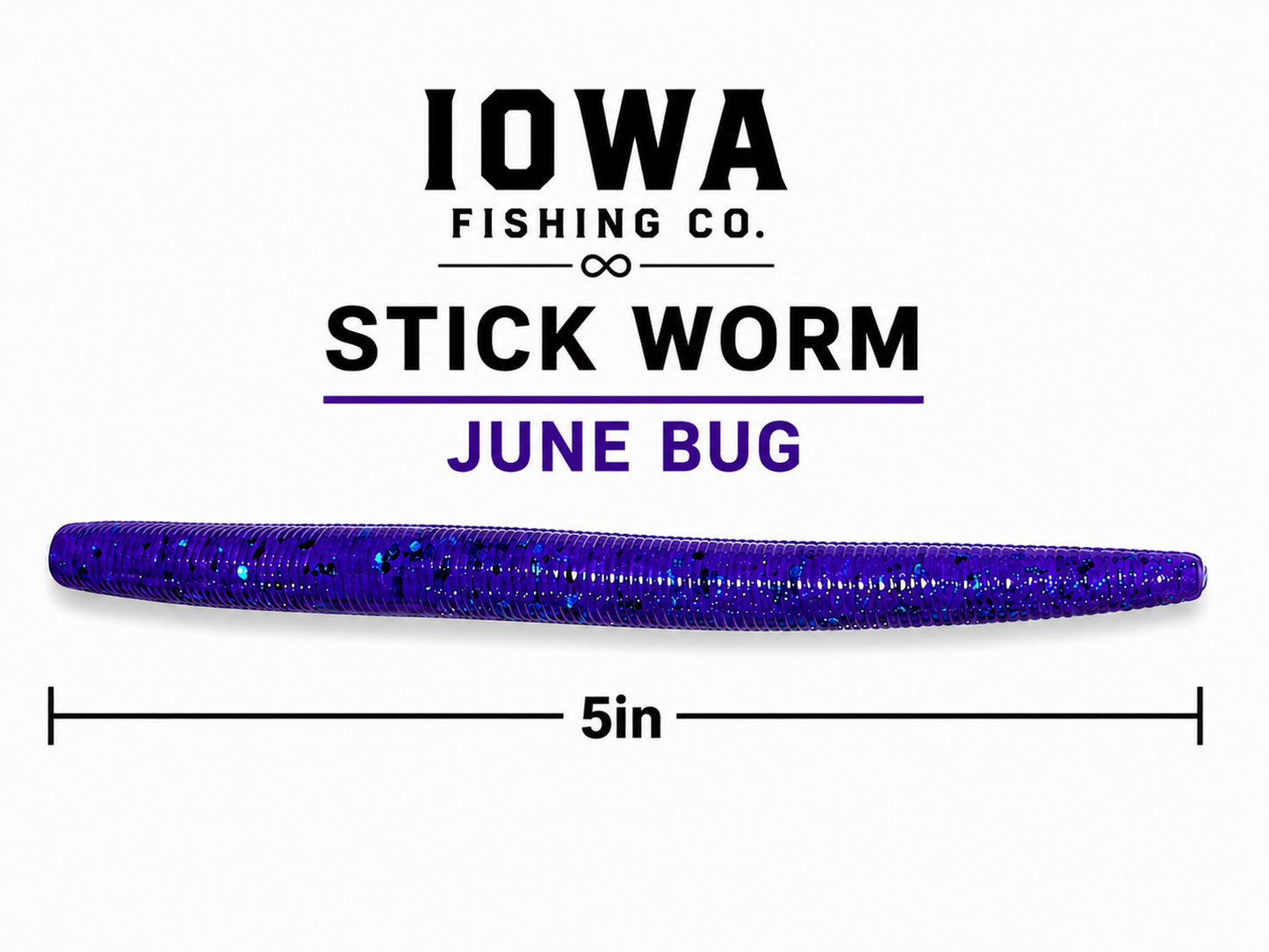 Stick Worm 5" June Bug